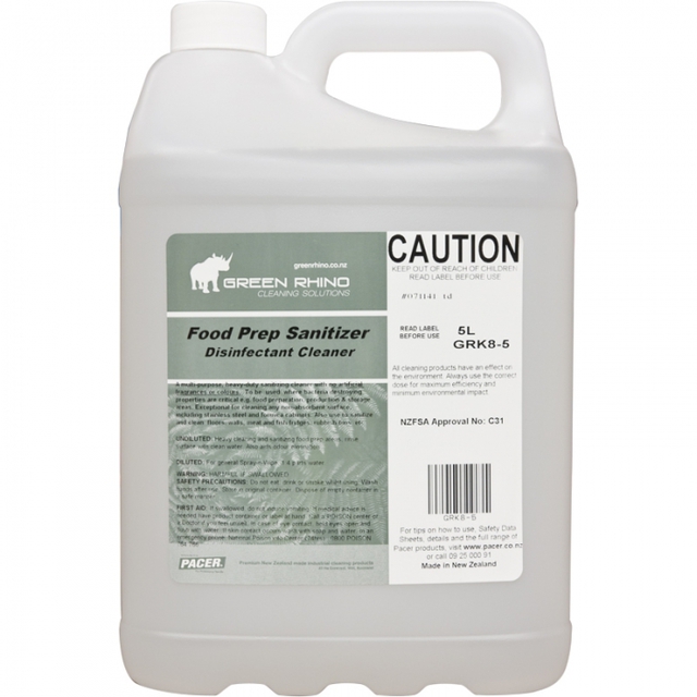 Food Prep Sanitiser - Green Rhino
