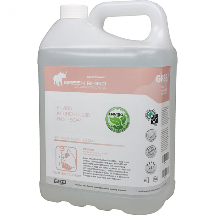 Kitchen Liquid Hand Soap Enviro - Green Rhino