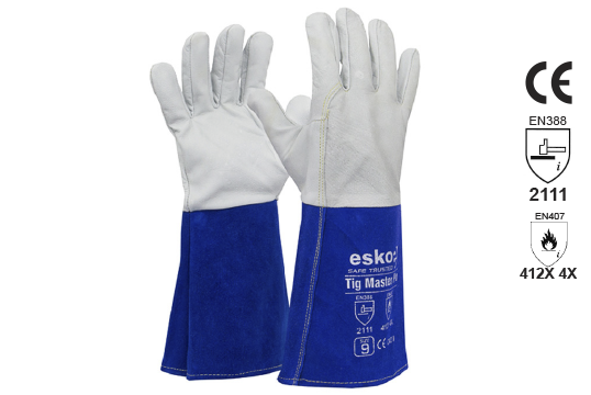 Welders Glove Premium, Size 9 - Esko Tig Master Pro
