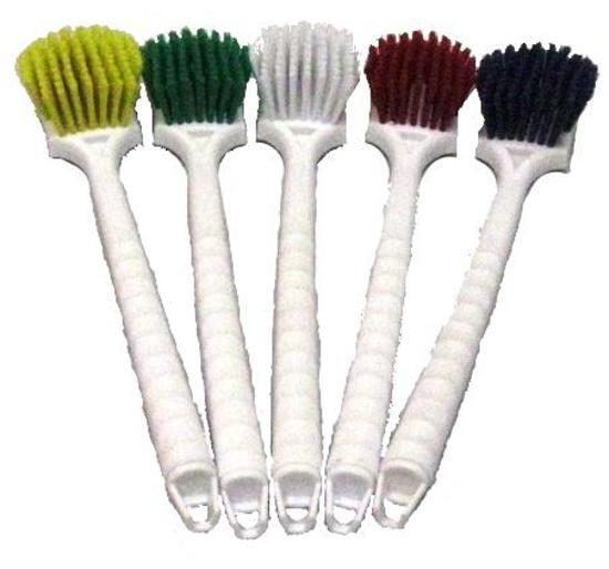 Gong brush - Long handle YELLOW
