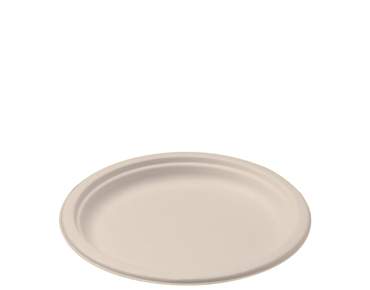 Enviroboard® Medium Round Plate, Natural