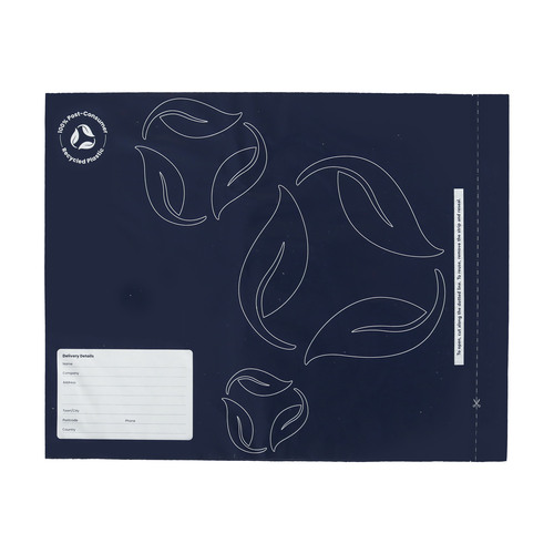 Courier Bags A3 Lineflow Recycled Resealable Carton 500 - Ecobags
