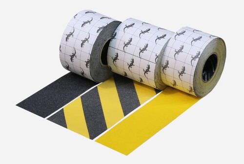 Safety Tread General Purpose Tape - 150mm wide x 18.3m - Yellow - AMS