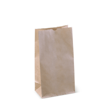 #4 SOS Bag Brown 248 x 127 x 77  -  Detpak