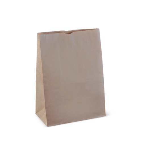 Small SOS Bag Brown 300 x 260 x 135 - Detpak