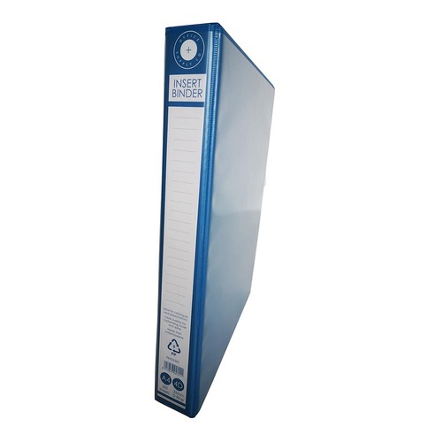OSC Insert Binder A4 4D 25mm Blue