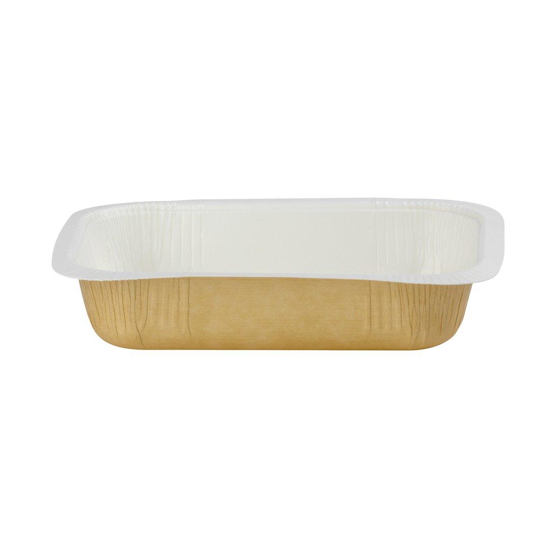 Paperboard Dualpak Eco Small Oblong Kraft 500ml - Confoil
