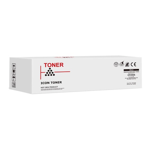 Icon Compatible HP CF350A Black Toner Cartridge (130A)