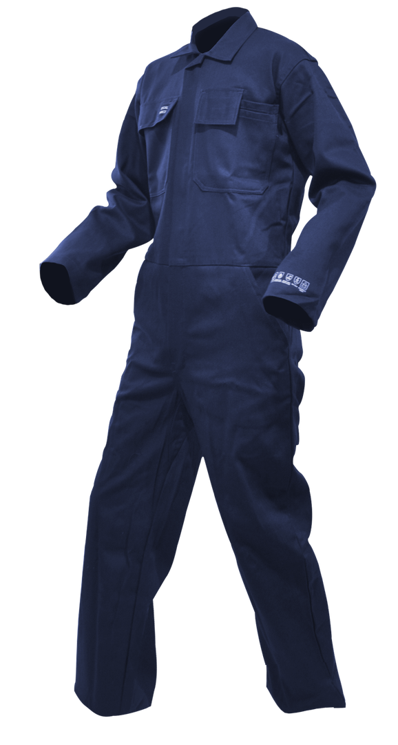 Fr Overall, 320Gsm, Navy, 12 Cal-Size 11