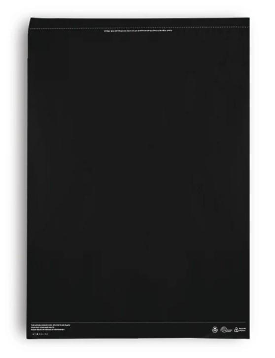  Black Poly Mailer Lineflow Recycled-200 - B Online 
