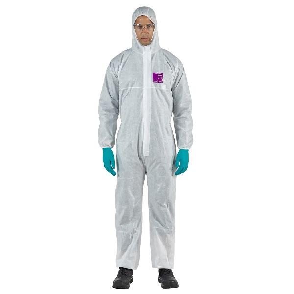AlphaTec 1500 Coverall – White - Large