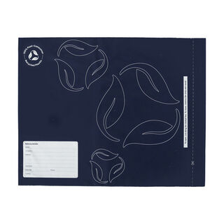 Courier Bags A3 Recycled Resealable Pack 50 - Ecobags