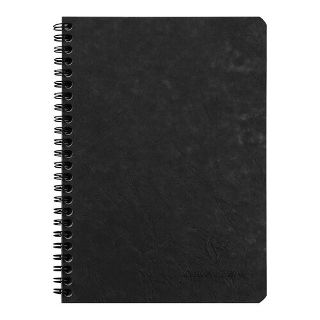 Age Bag Spiral Notebook A5 Lined Black