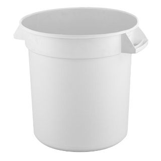 76L Round Food Bin - Natural
