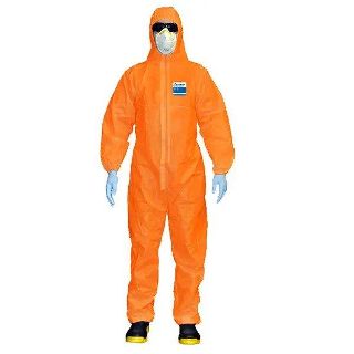 Disp Coveralls Barrier-Tec 1001, Orange Sms-Size 3Xl