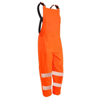 Torrential Rain Bib Trousers, Orange-Size 8Xl