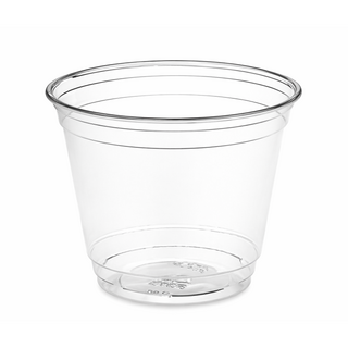 PET Clear Cup: 9 oz - 92 mm